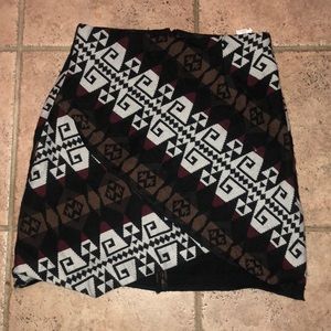 Asymmetrical Mini skirt